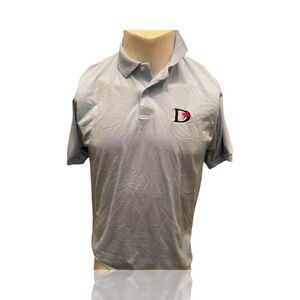 Vintage City of Dallas Polo Shirt Light Blue Men's L Embroidered Logo Pegasus